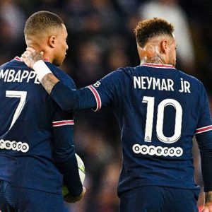 Kylian Mbappe dan Neymar - PSG